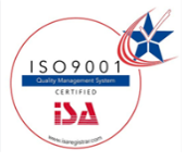 ISO 9001 certified quality management system